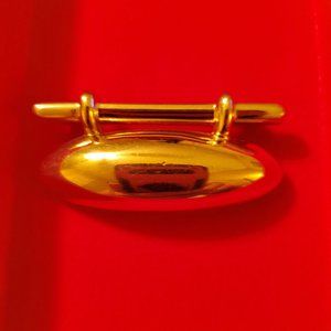 Vintage Monet Gold Bar Brooch